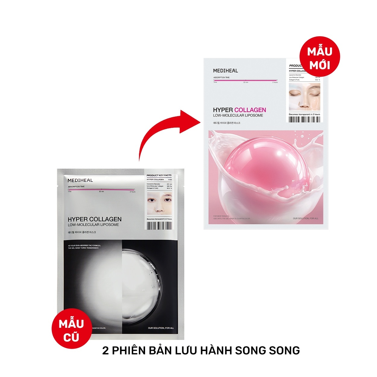 Mặt Nạ Mediheal Hyper Collagen Mask 35g image