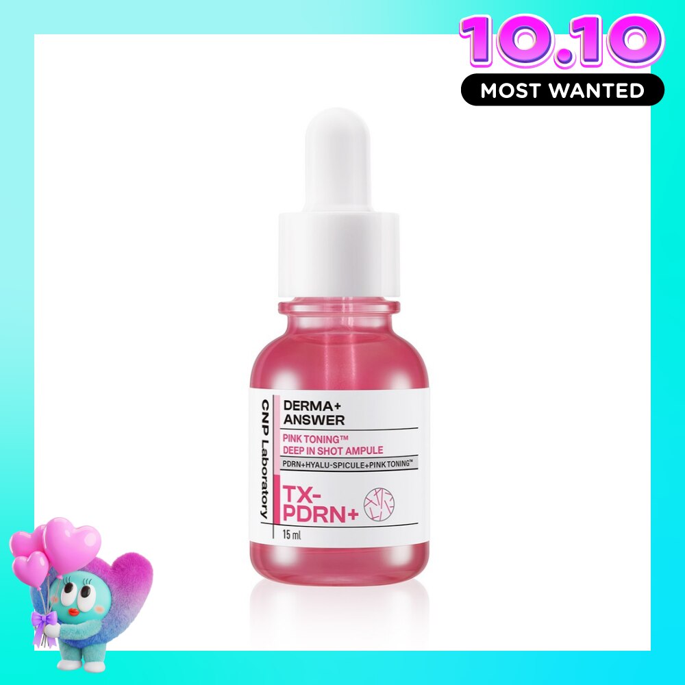 Tinh Chất Dưỡng Sáng CNP Derma Answer Pink Toning™ Deep In Shot Ampule 15ml image