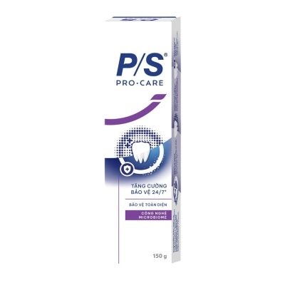 P/S - Kem Đánh Răng P/S Pro Care Tăng Cường Bảo Vệ 24/7 Bảo Vệ Toàn Diện 150g