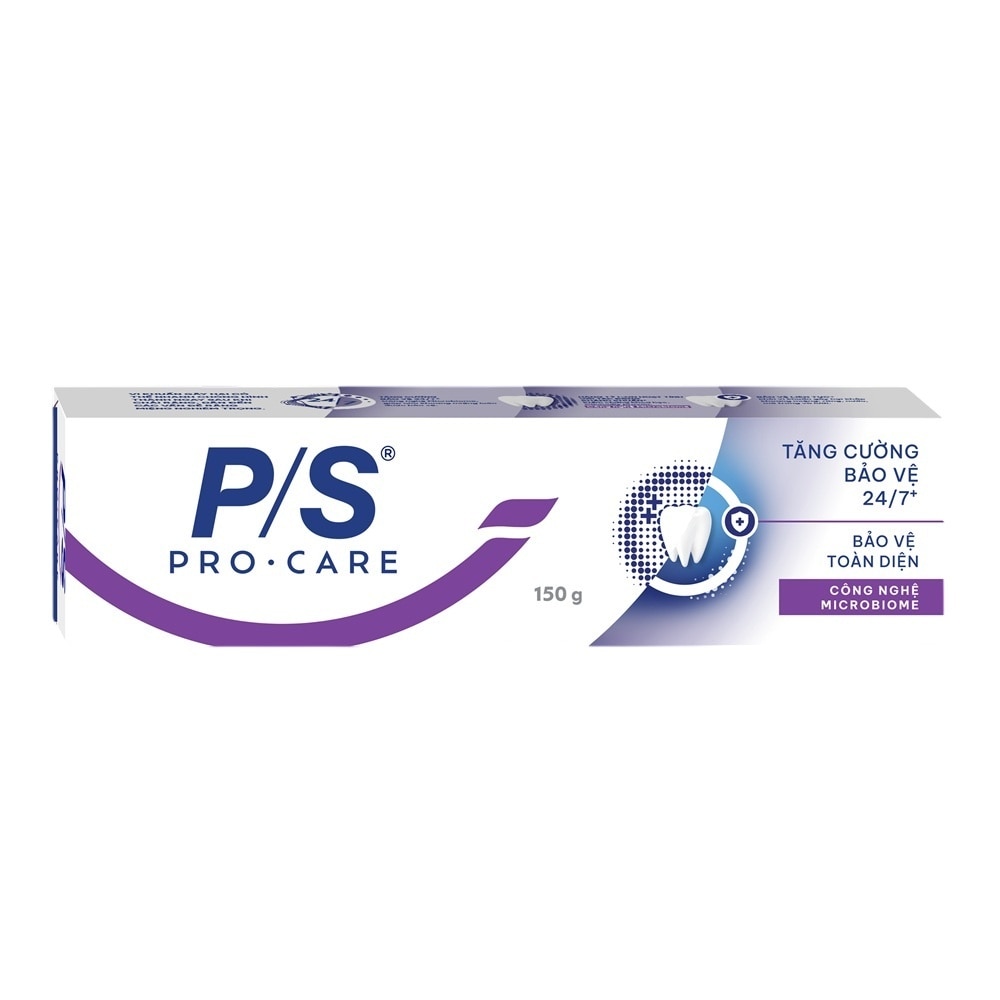 Kem Đánh Răng P/S Pro Care Tăng Cường Bảo Vệ 24/7 Bảo Vệ Toàn Diện 150g