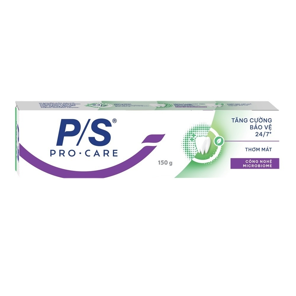 Kem Đánh Răng P/S Pro Care Tăng Cường Bảo Vệ 24/7 Thơm Mát 150g