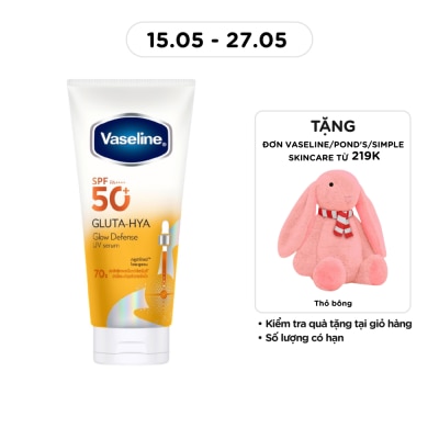 VASELINE - Vaseline SPF50+ PA++++ Gluta-Hya Glow Defense UV Serum 260ml