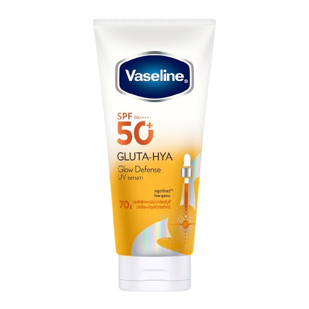 Sữa Dưỡng Thể Vaseline SPF50+ PA++++ Gluta-Hya Glow Defense UV Serum 260ml image