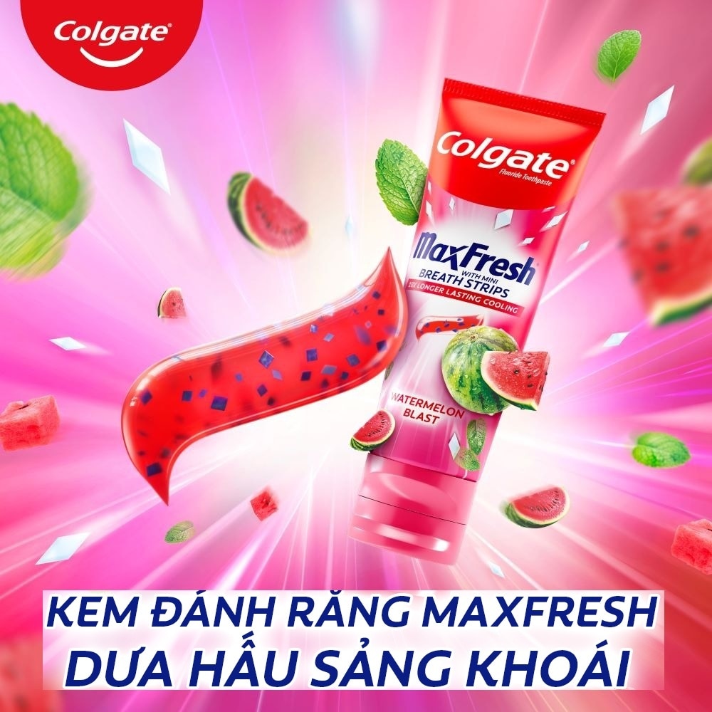 Colgate MaxFresh Watermelon Toothpaste 100g image
