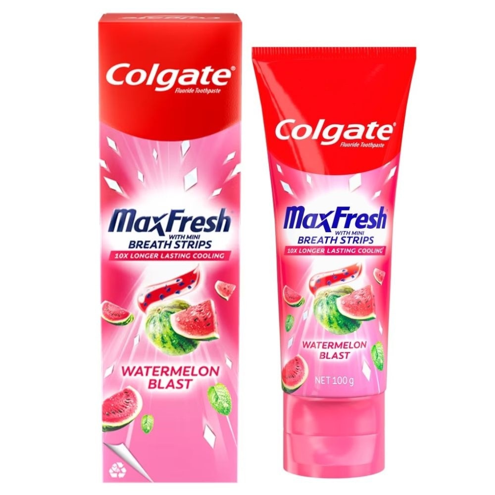 Colgate MaxFresh Watermelon Toothpaste 100g image
