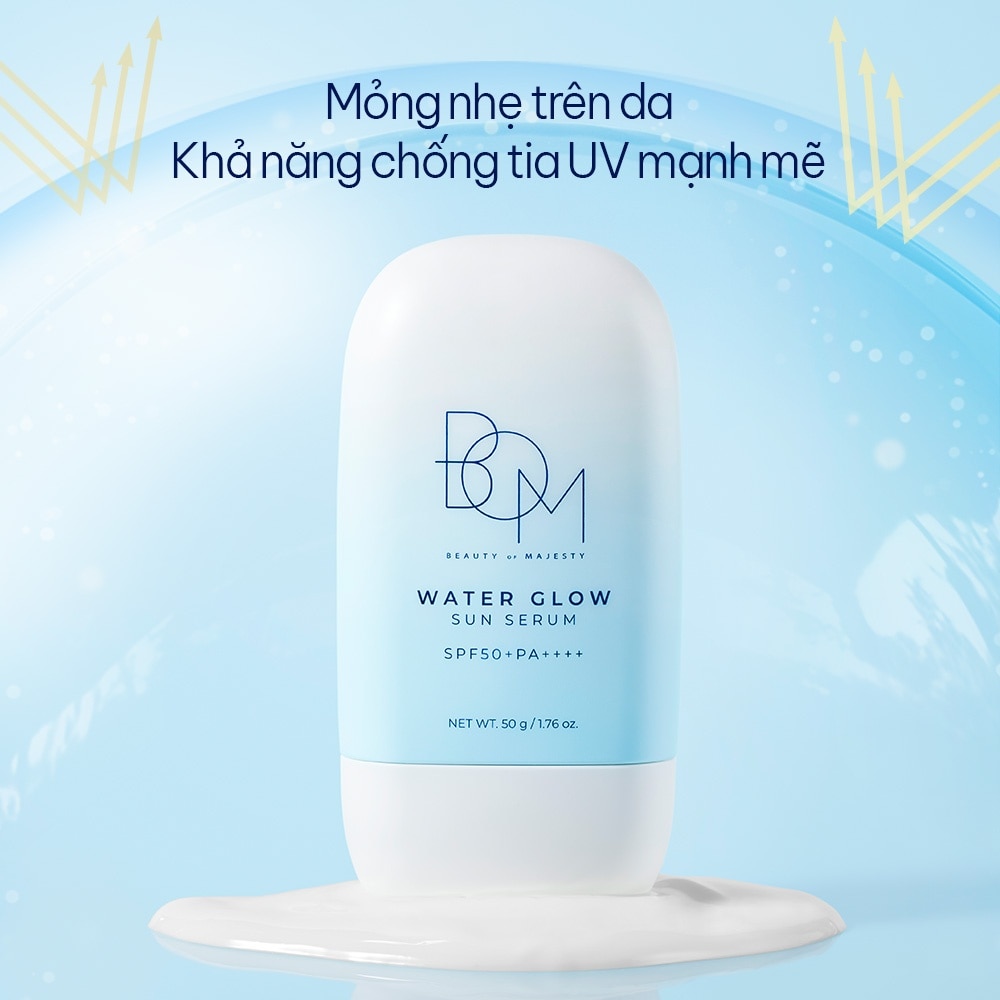 Serum Chống Nắng BOM Water Glow Sun Serum SPF50+PA++++ 50g image