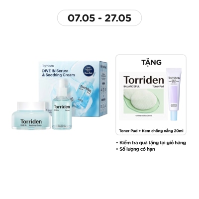 TORRIDEN - Torriden Combo Dive In (Serum 50ml+Soothing Cream 100ml)