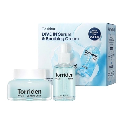 TORRIDEN - Combo Torriden Dive In (Tinh Chất 50ml + Kem Dưỡng Ẩm Soothing 100ml)