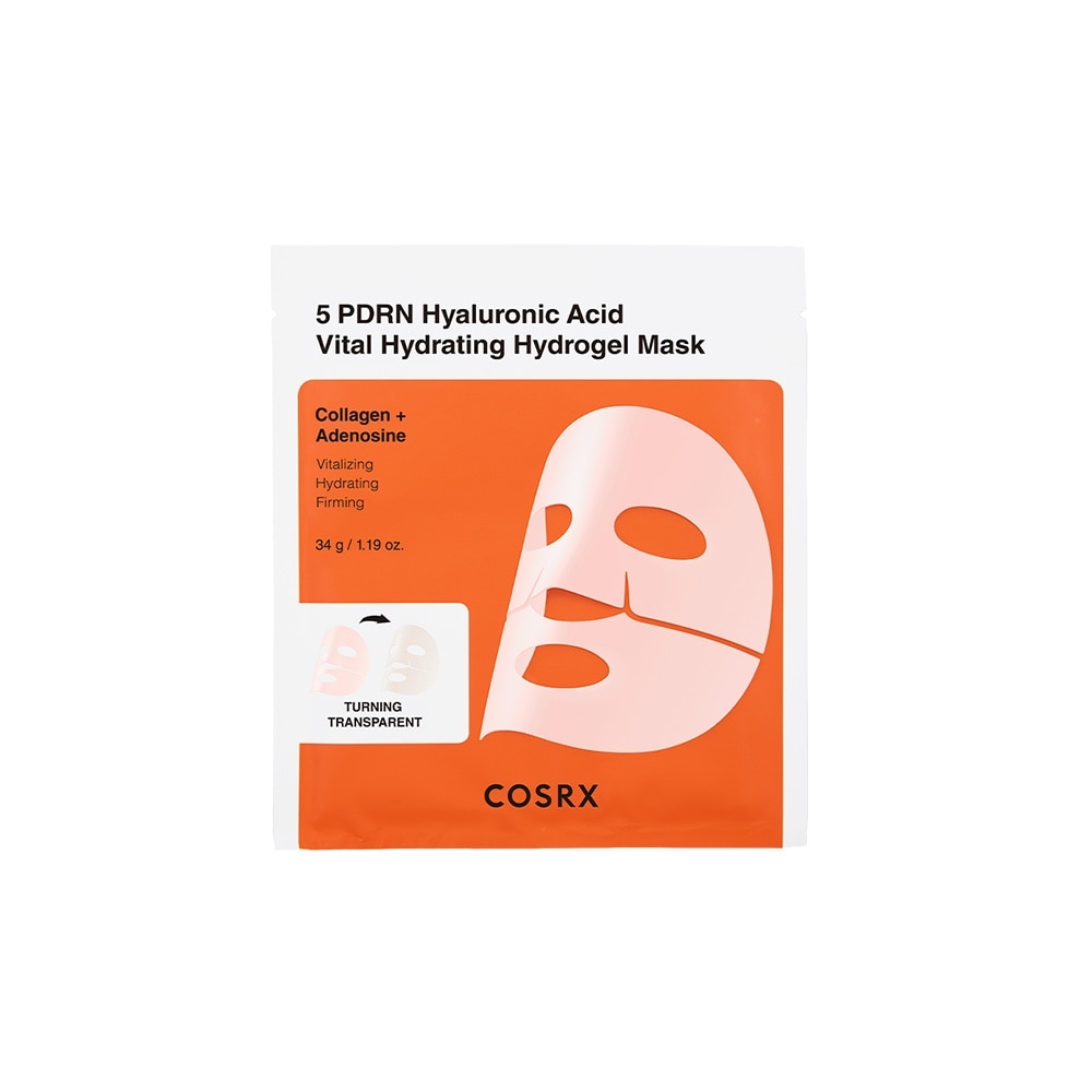 Mặt Nạ Thạch Cosrx 5 PDRN Hyaluronic Acid Vital Hydrating Hydrogel Mask 34g image