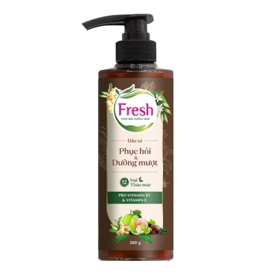 FRESH - Dầu Xả Fresh Thảo Mộc Dưỡng Sinh Phục Hồi & Dưỡng Mượt Tóc Hư Tổn 380g