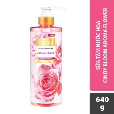 CINDY BLOOM - Sữa Tắm Nước Hoa Cindy Bloom Aroma Flower 640g