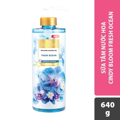 CINDY BLOOM - Sữa Tắm Nước Hoa Cindy Bloom Fresh Ocean 640g
