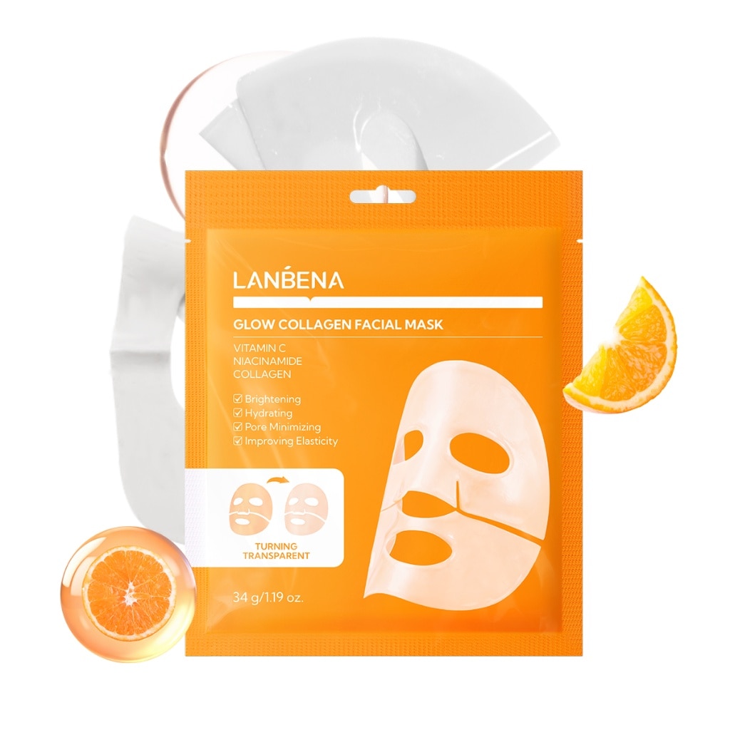 Lanbena Glow Collagen Facial Mask 34g