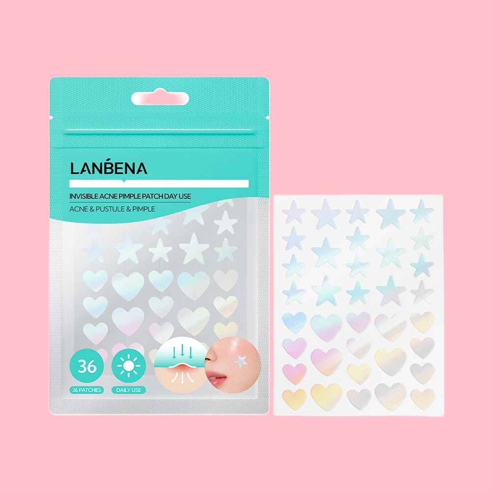 Lanbena Invisible Acne Pimple Patch Day Use 36Pcs