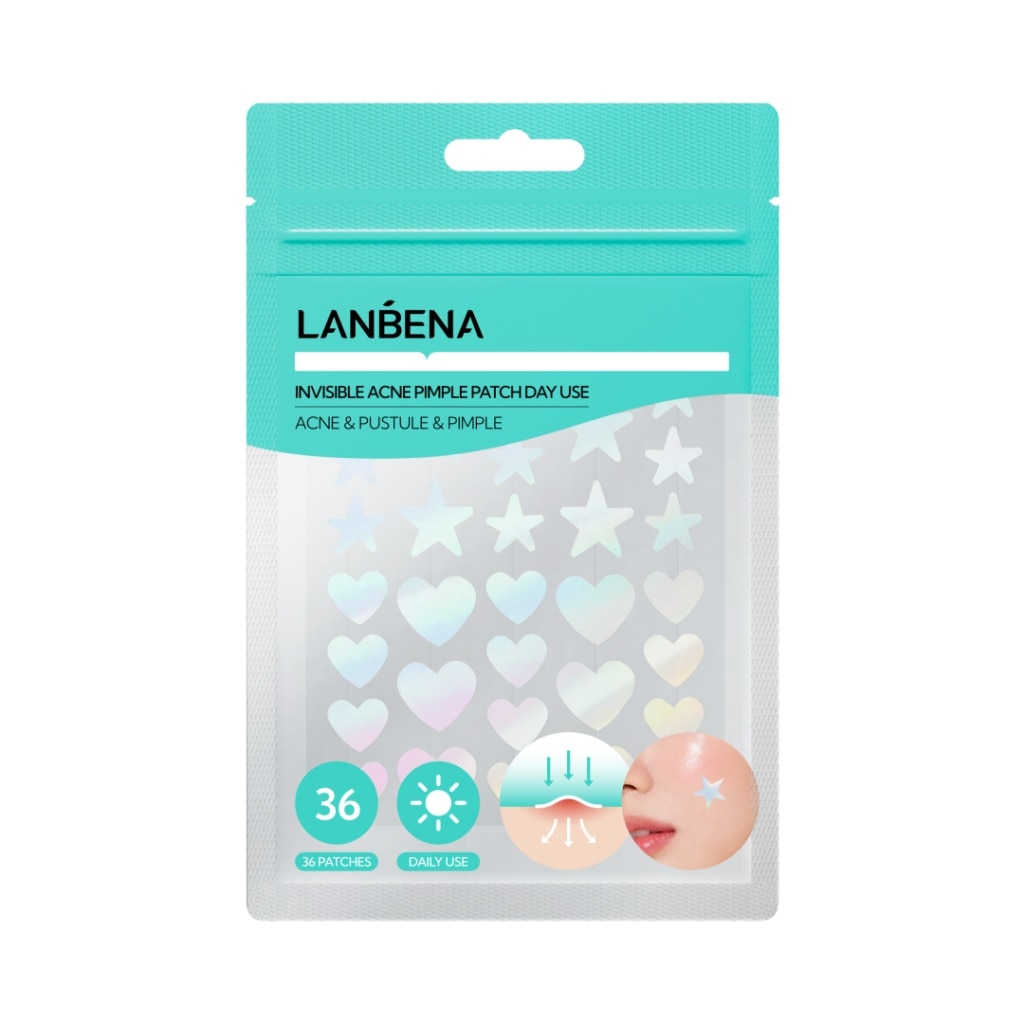 Lanbena Invisible Acne Pimple Patch Day Use 36Pcs