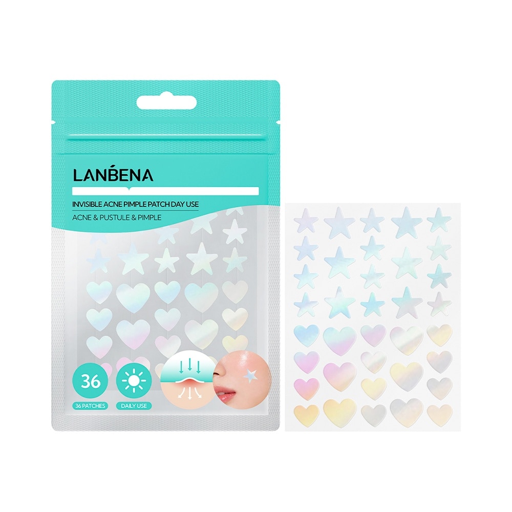 Lanbena Invisible Acne Pimple Patch Day Use 36Pcs