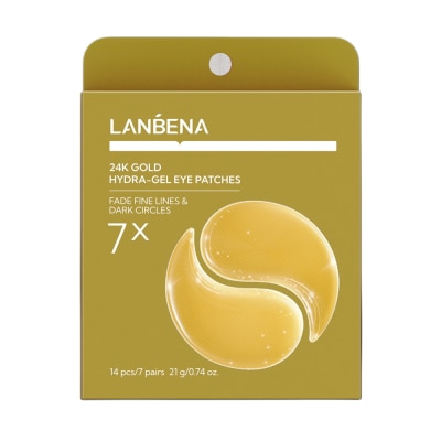 LANBENA - Mặt Nạ Mắt Lanbena 24K Gold Hydra-Gel Eye Patches 14Pcs
