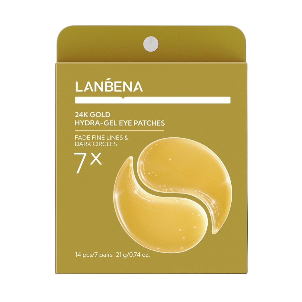 Mặt Nạ Mắt Lanbena 24K Gold Hydra-Gel Eye Patches 14Pcs
