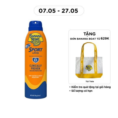 BANANA BOAT - Banana Boat Sport Ultra Sunscreen Continuous Spray SPF65 PA++++ 170g