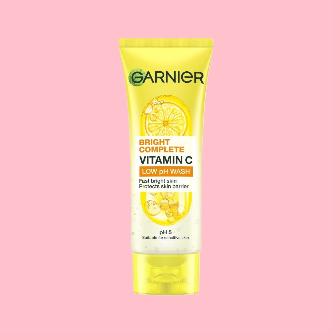 Sữa Rửa Mặt Sáng Da Garnier Bright Complete Vitamin C Low pH Wash 100ml image