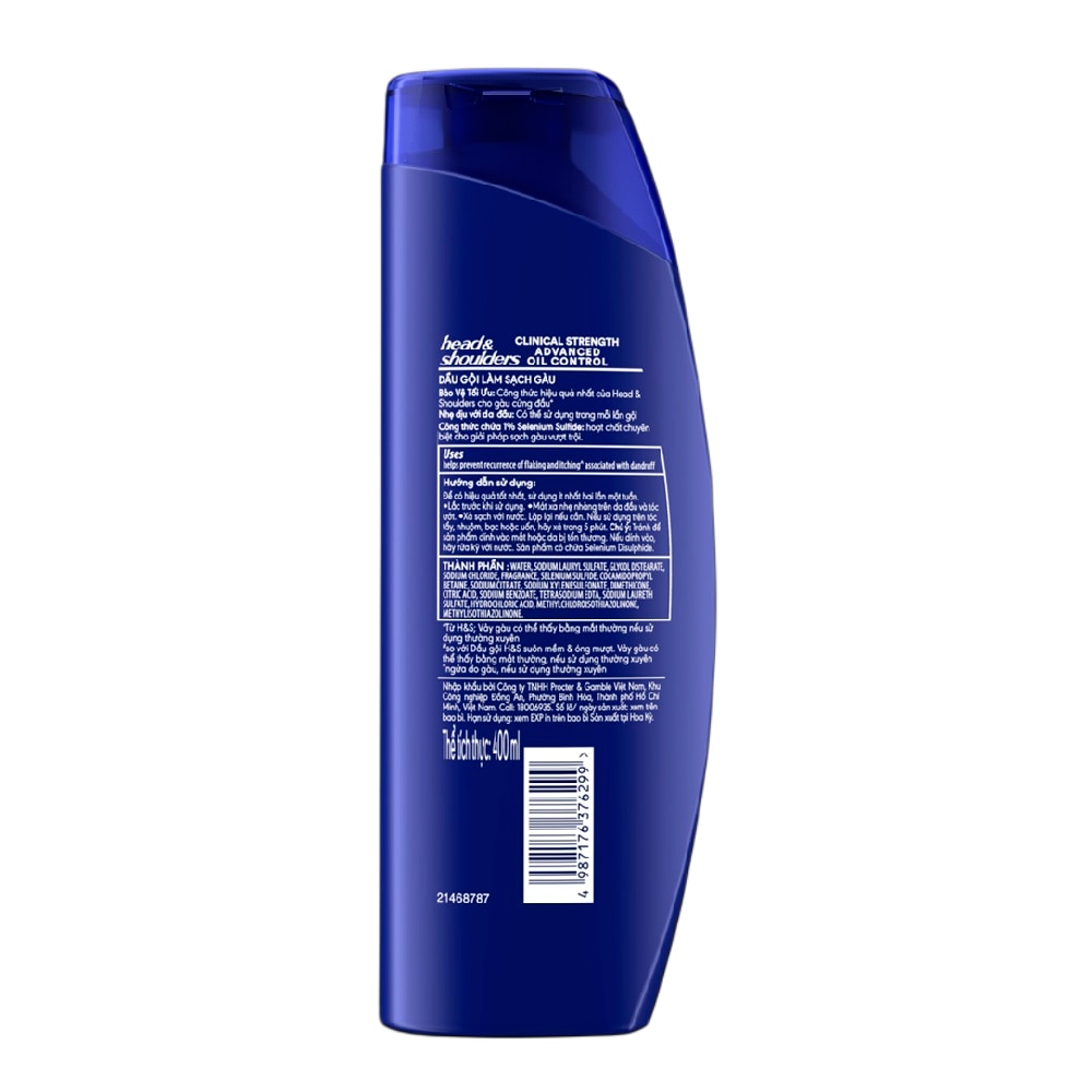 Head & Shoulders Clinical Strength Advanced Oil Control 400ml