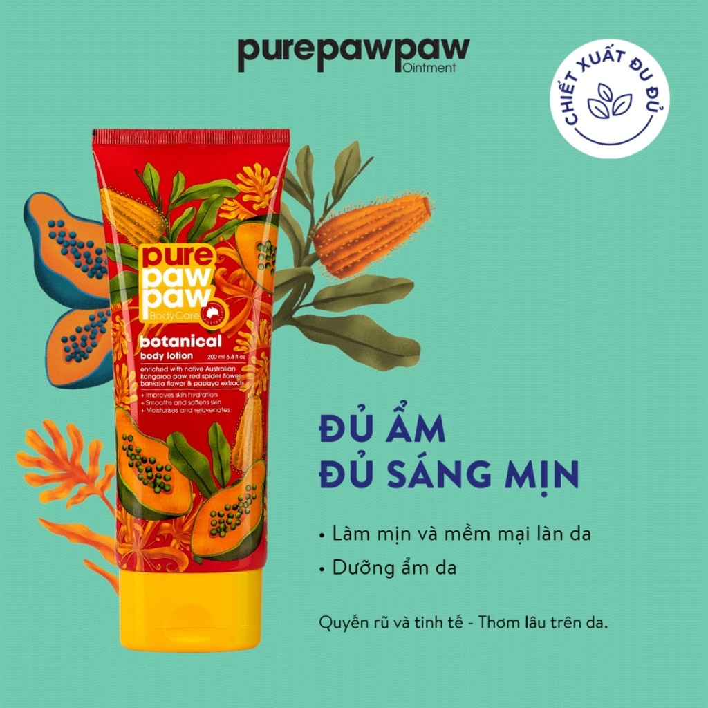 Pure Paw Paw Botanical Body Lotion 200ml image