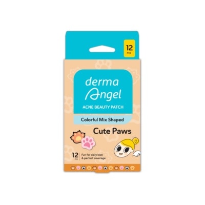 DERMA ANGEL - DermaAngel Acne BeautyPatch Cute Paws 12pcs