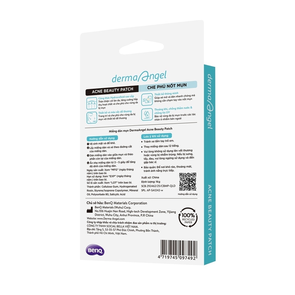 DermaAngel Acne Beauty Patch Kitties 12pcs
