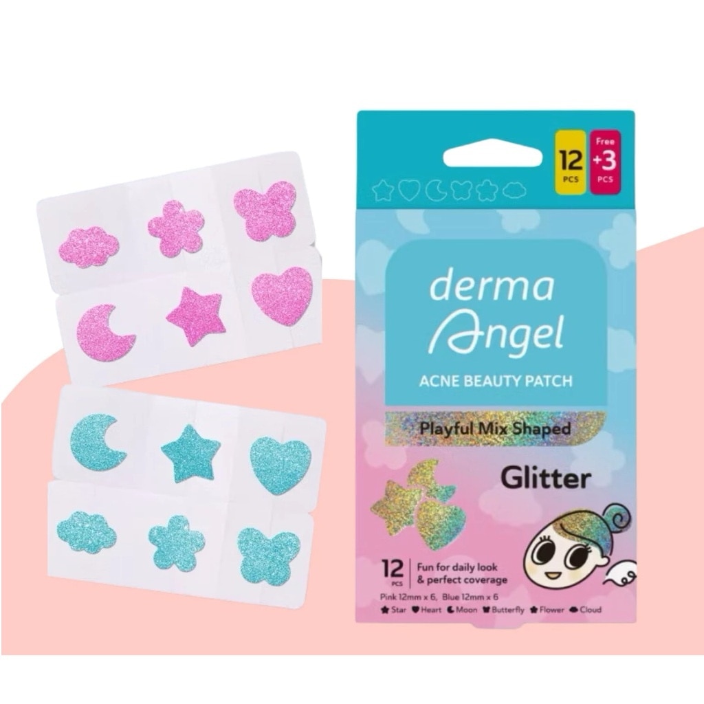 Derma Angel Acne Beauty Patch Gilter 12pcs image