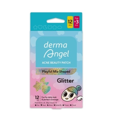 DERMA ANGEL - Derma Angel Acne Beauty Patch Gilter 12pcs image