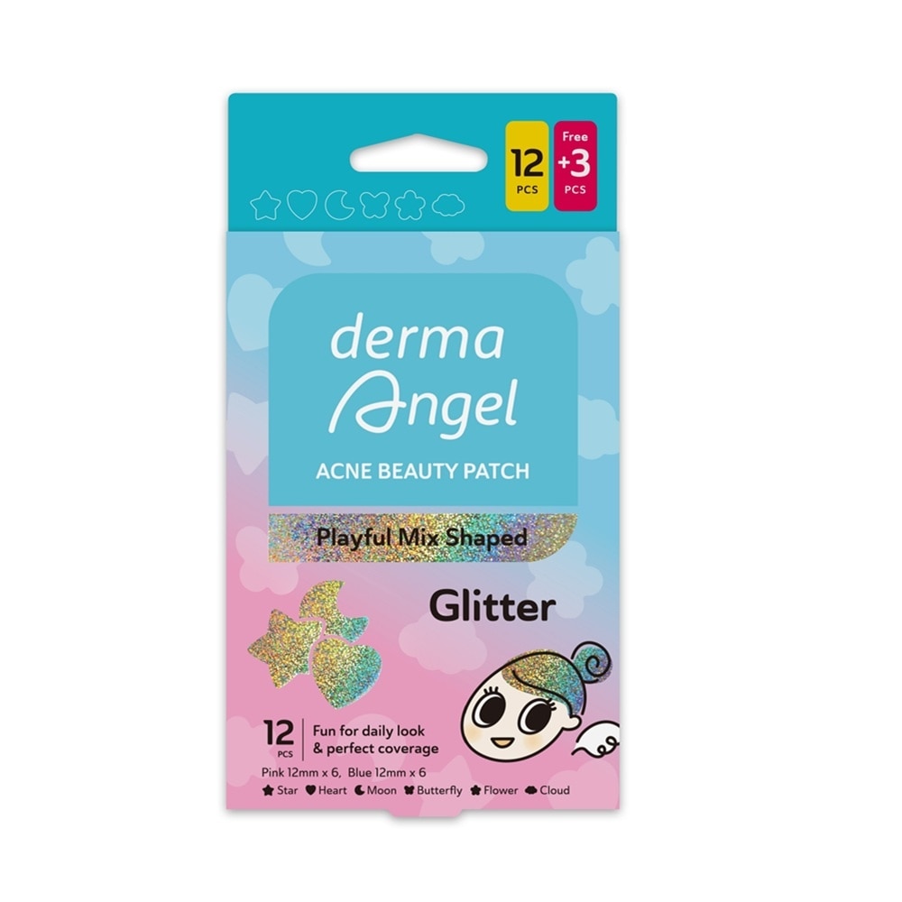Derma Angel Acne Beauty Patch Gilter 12pcs image