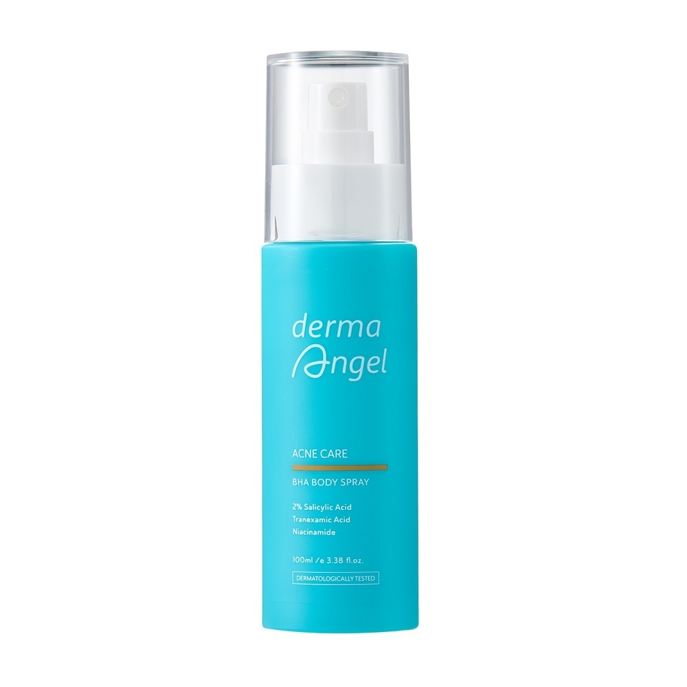 Xịt Dưỡng Da Toàn Thân Giảm Mụn DermaAngel Acne Care BHA Body Spray 100ml