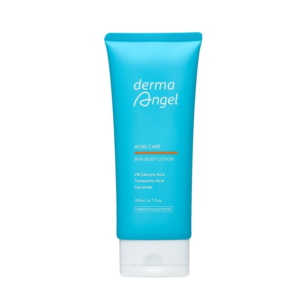 Kem Dưỡng Thể Giảm Mụn DermaAngel Acne Care BHA Body Lotion 210ml