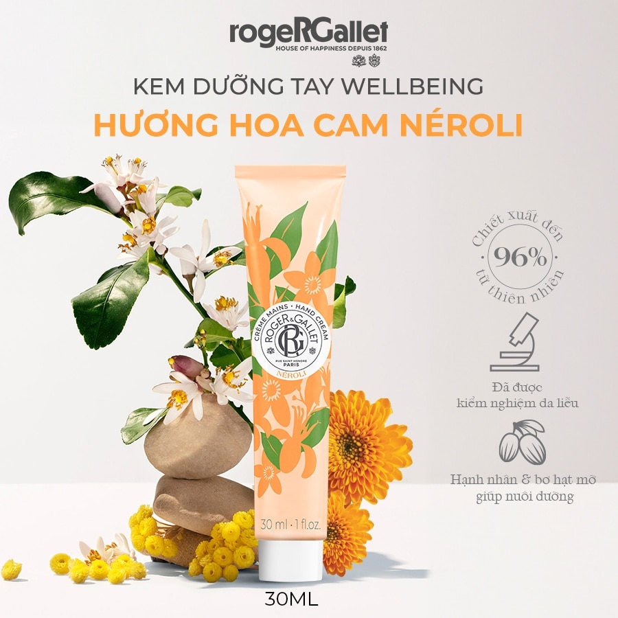 Roger & Gallet Neroli Hand Cream 30ml