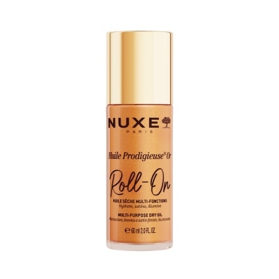 NUXE - Dầu Khô Đa Năng Dạng Lăn Nuxe Huile Prodigieuse Or Roll-On Multi-Purpose Dry Oil 60ml
