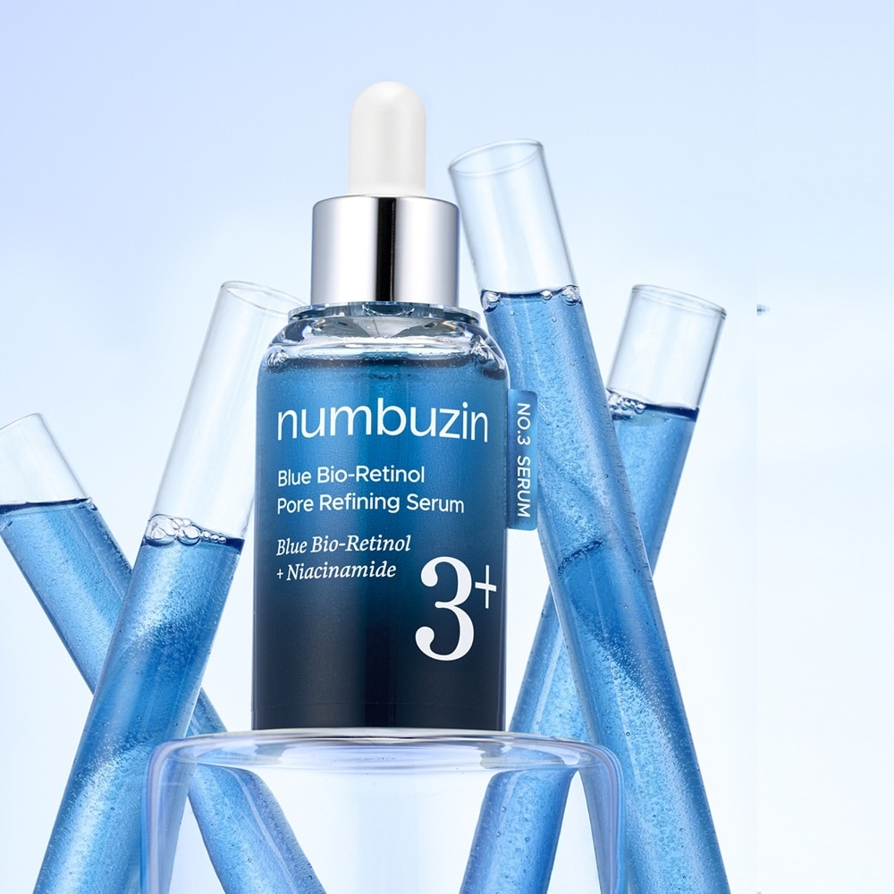 Tinh Chất Cấp Ẩm Numbuzin No.3 Blue Bio-Retinol Pore Refining Serum 30ml image