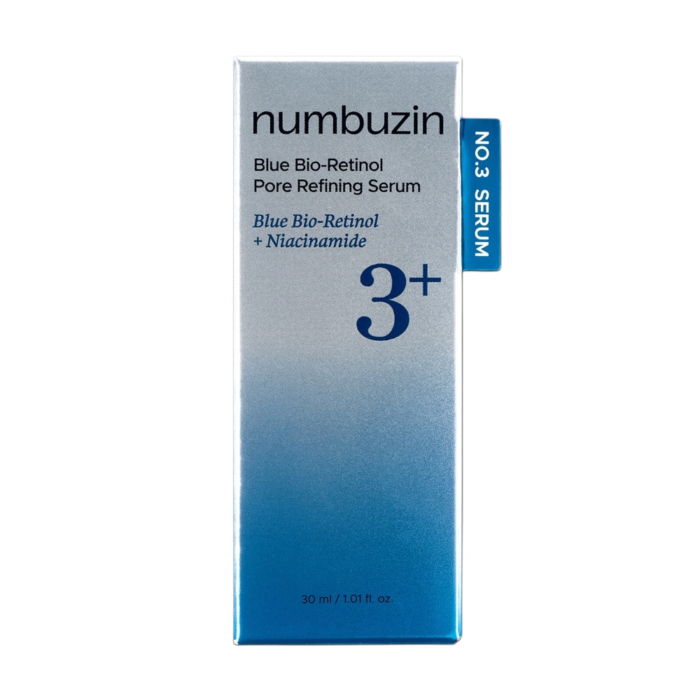 Tinh Chất Cấp Ẩm Numbuzin No.3 Blue Bio-Retinol Pore Refining Serum 30ml image