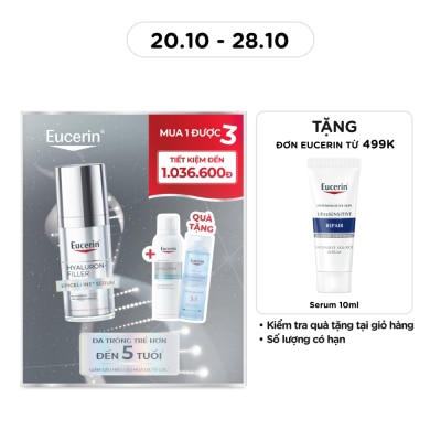 EUCERIN Eucerin Combo (Hyaluron Filler Epicelline Serum 30ml +Mist Spray 150ml+Dermato Micellar 200ml) image