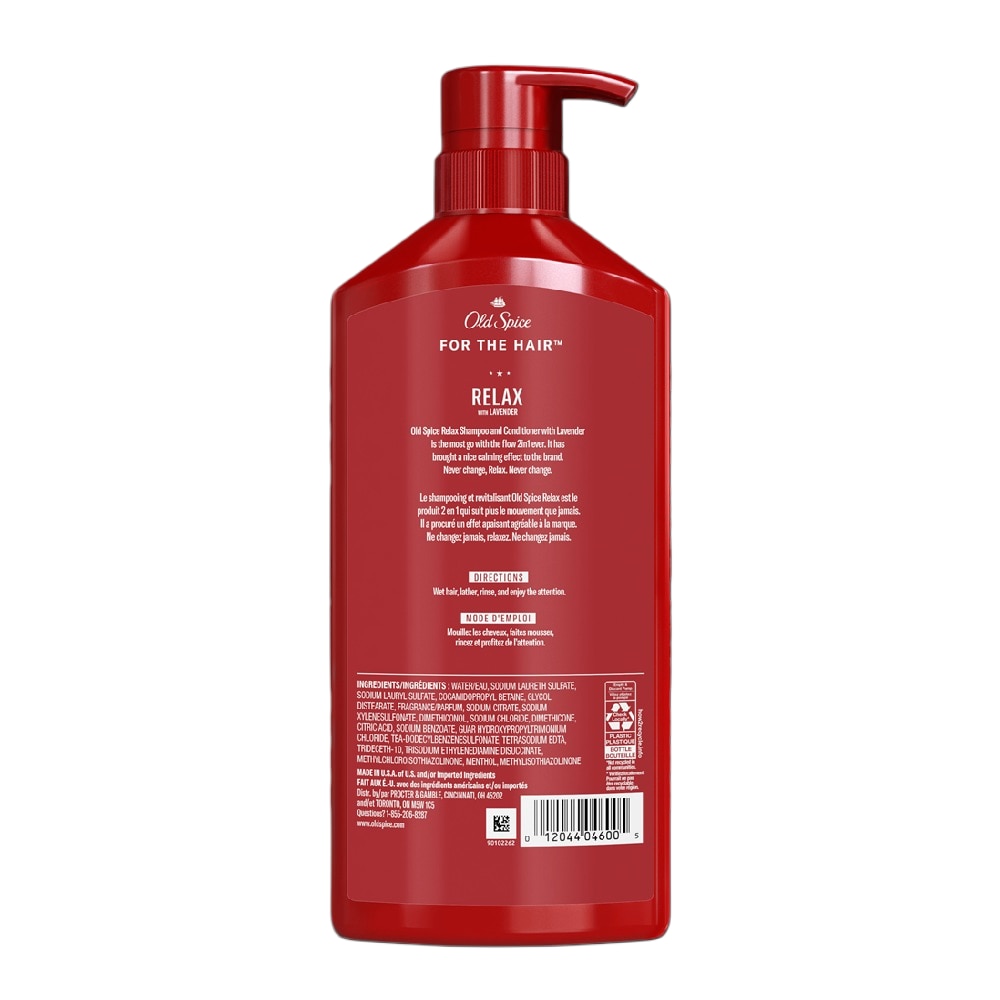 Dầu Gội & Xả Cho Nam Old Spice Relax 650ml