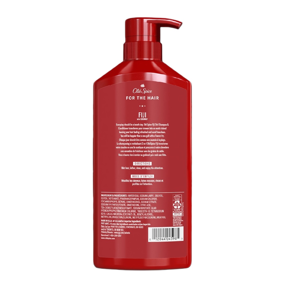 Dầu Gội & Xả Cho Nam Old Spice Fiji 650ml
