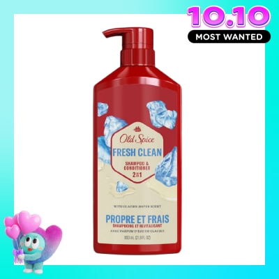 OLD SPICE Old Spice Fresh Clean 2in1 Shampoo & Conditioner 650ml image