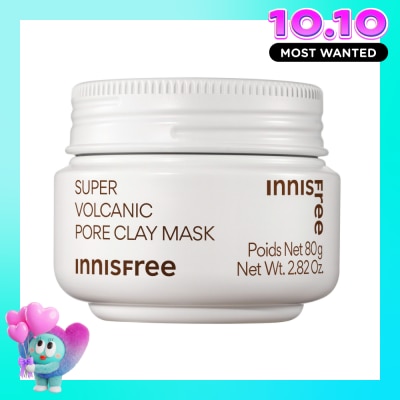 INNISFREE Mặt Nạ Đất Sét innisfree Super Volcanic Pore Clay Mask 80g image