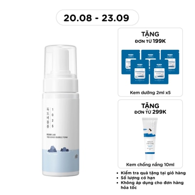 ROUND LAB Sữa Rửa Mặt Round Lab 1025 Dokdo Bubble Foam 150ml image