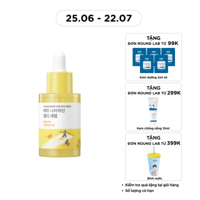 ROUND LAB - Tinh Chất Round Lab Vita Niacinamide Dark Spot Serum 30ml