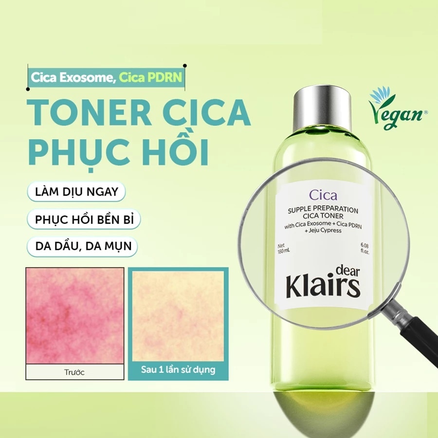 Dear Klairs Supple Preparation Cica Toner 180ml image