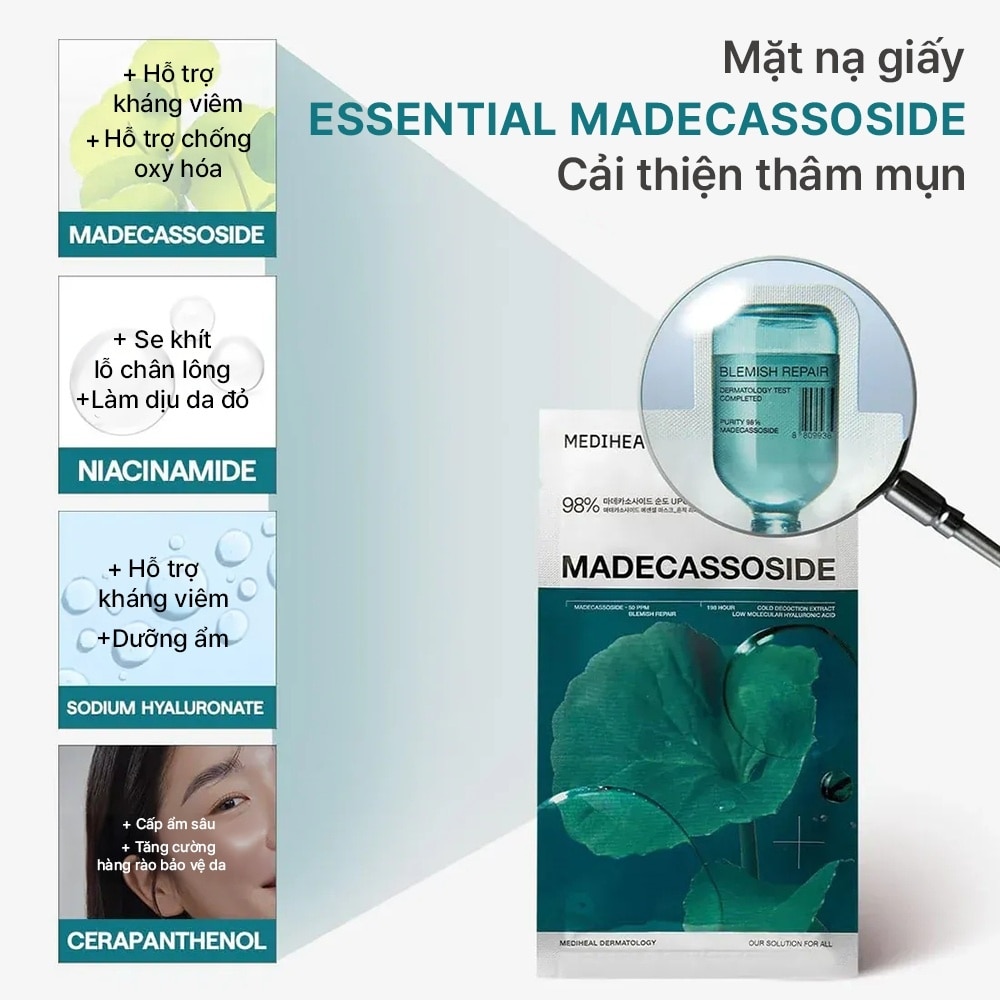Mediheal Madecassoside Wrapping Serum Mask_Blemish Repair 24ml