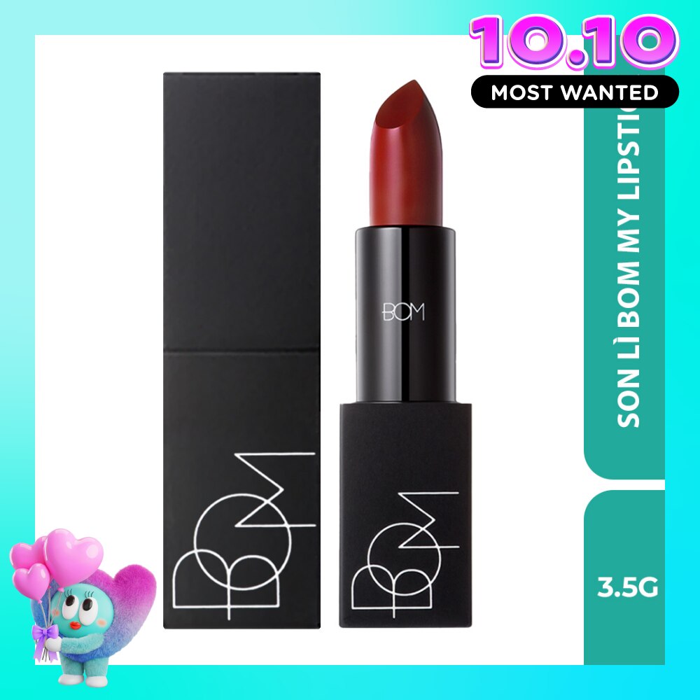 Son BOM My Lipstick 3.5g .#812 My Flame Red