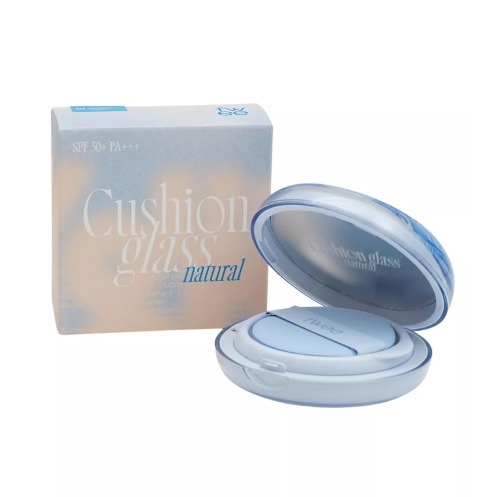 Fwee Cushion Glass Natural 13g .#02 Nude Glass