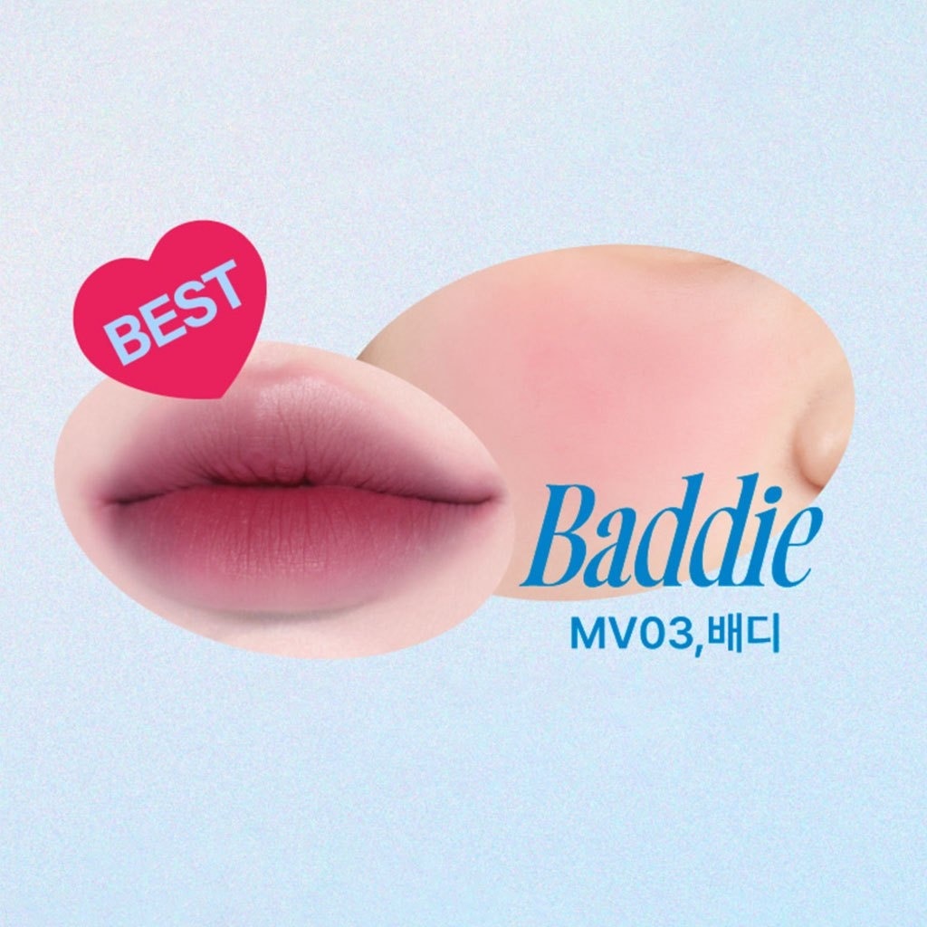 Son & Má Hồng Fwee Lip&Cheek Blurry Pudding Pot 5g .#Baddie