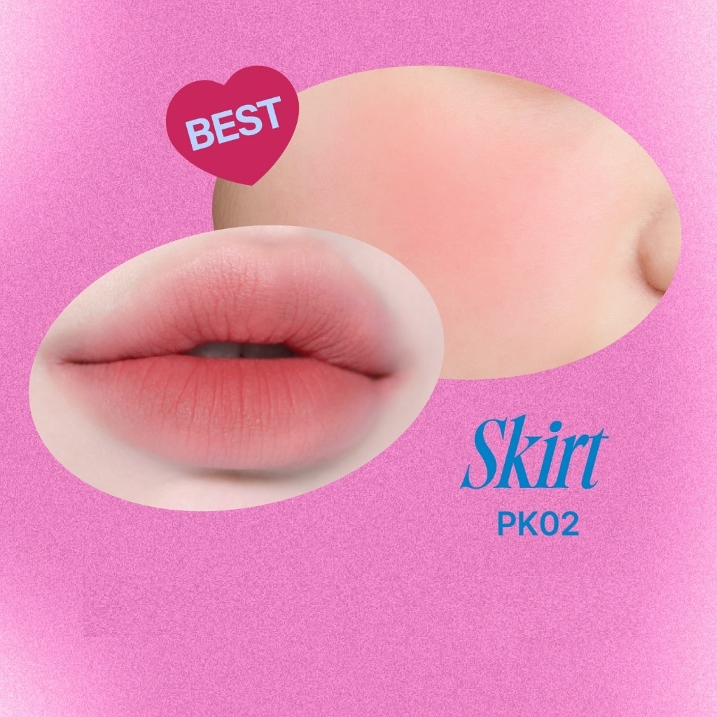 Fwee Lip&Cheek Blurry Pudding Pot 5g .#Skirt